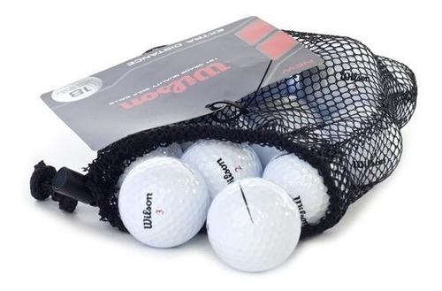 Imagen 2 de 5 de Kaddygolf Pelotas Golf Wilson Distance - Bolsa X 36 Nuevas