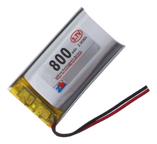 Bateria Litio 3.7v Recargable 600mah 902035 