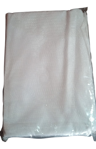 Juego De Cortinas Coco Caladas Dobles Con Faldon Blanco