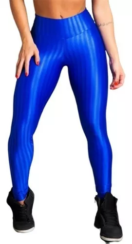 Calça Legging Texturizada 3D Empina Bumbum em Cirrê