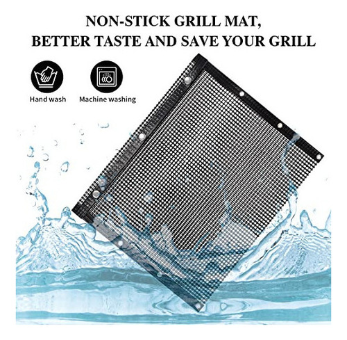 Looch Bolsas De Malla Para Parrilla De 13,2 X 10,6 Pulgadas,