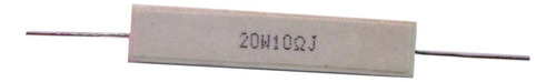 10 Pieces Ceramic Cement Resistor 20w 10ohm