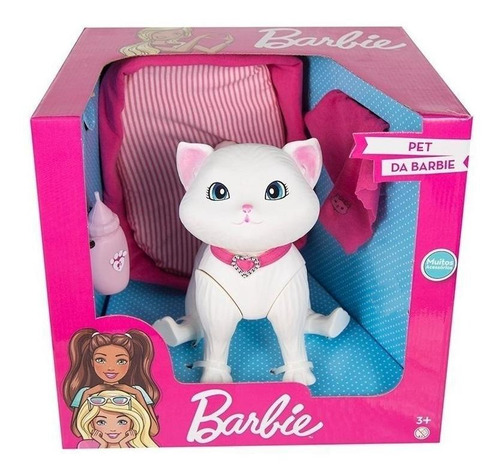 Gatinha Pet Da Barbie Cuidados Com A Blissa Brinquedo