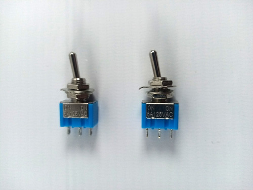 Interruptor Palanca Switch 3pin 2pos Precio X2 Unid. Arduino