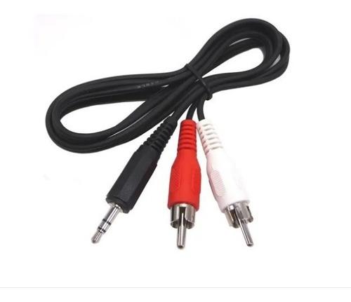 Imagen 1 de 1 de Cable Auxiliar Mini Plug A 2 Rca Noga Audio 3.5mm 1.8m