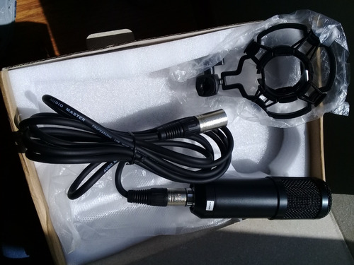 Imagen 7 de 10 de Micrófono De Condensador Xlr Con Araña Acústica