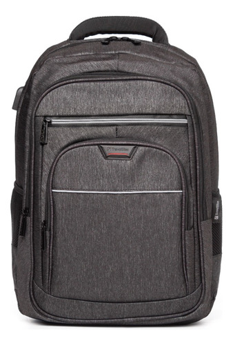 Imagen 1 de 8 de Mochila Notebook Usb Colegio Reforzada Impermeable Full