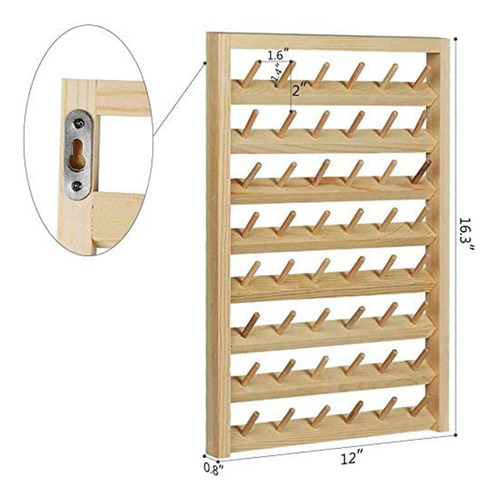 2x De Soporte Organizador Artesanía Almacenamiento De Rack
