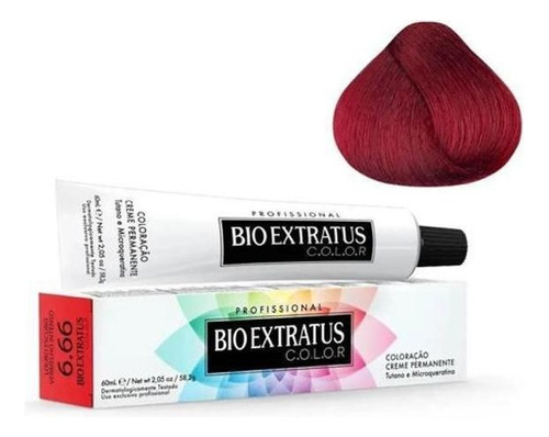 Coloração 6.66 Louro Escuro Vermelho Intenso 60 Ml