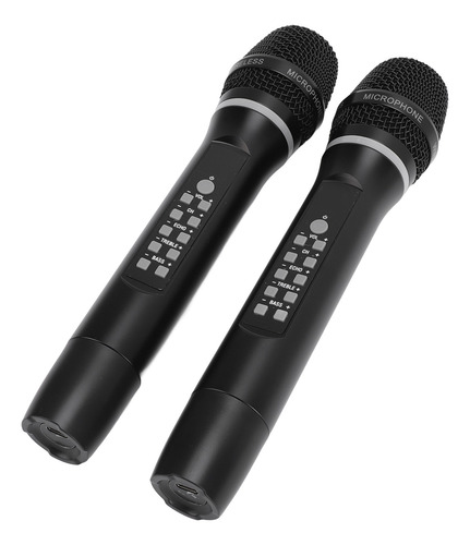 Micrófono Inalámbrico, Sistema De Karaoke, Doble Mano, Inalá