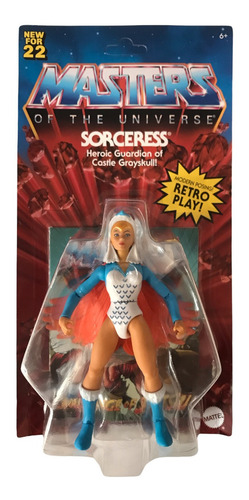 Sorceress Motu Origins Retro Play Carton Unpunched Hechizera (Usado)