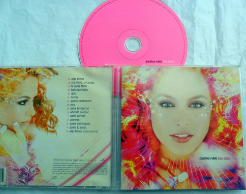 Paulina Rubio - Pau-latina * Latin Pop 2004 Cd Impecable 