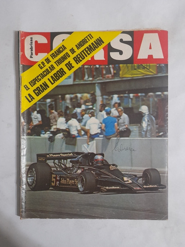 Corsa 579 Formula 1 Gp Francia , Gran Labor De Reutemann