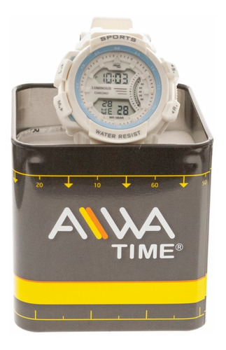 Imagen 5 de 7 de Reloj Mujer Sumergible Aiwa Deportivo Digital Luminous Ad060