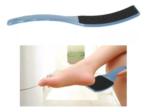 2 Lima Quita Dureza Pies Doble Cara Pedicure Lija Paleta