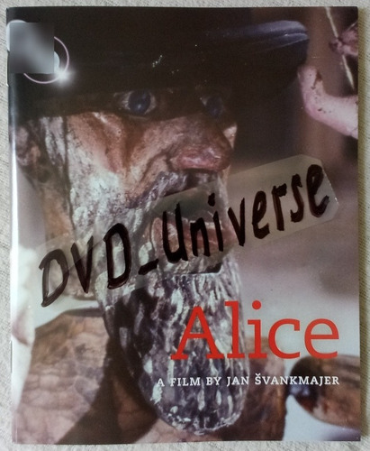 Jan Svankmajer. Alice. Combo Blu-ray And Dvd. Original Nuevo
