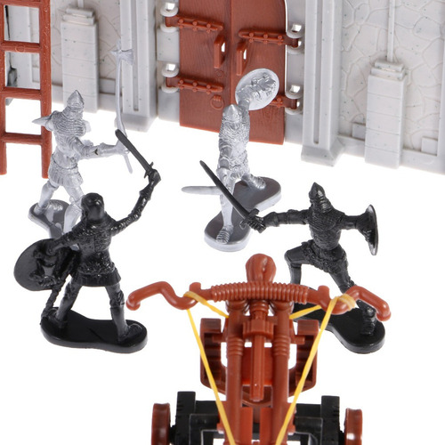 Shaoke Bloques De Construcción Castillo 3d Juguetes De