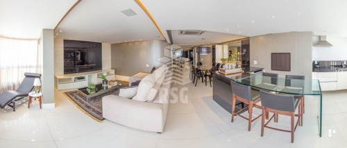 Imagem 5 de 12 de Vinã Del Mar - 2 Suítes, Mobiliado, Decorado E Equipado Em Frente Ao Mar - Balneário Camboriú. - 336