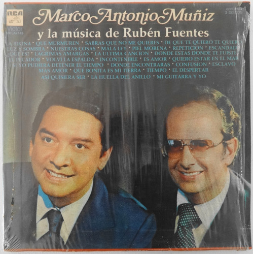 Marco Antonio Muñiz Y La Música De Rubén Fuentes Lp