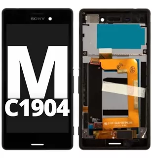 Modulo Display Para Sony M C1904 Pantalla Touch Con Marco