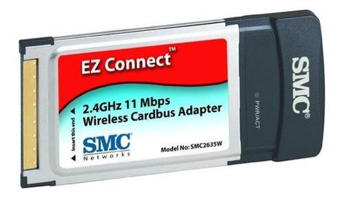 Smc Smc2635 W 80211b Mbps Adaptador De Cardbus Inalambrico