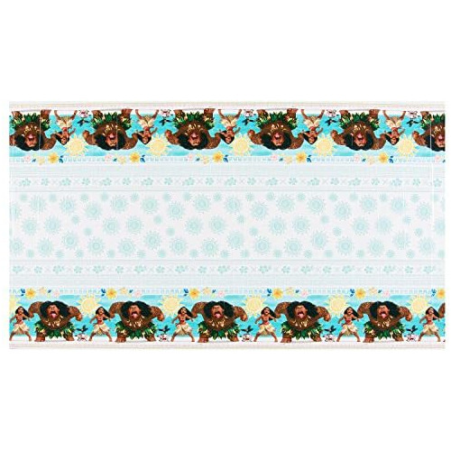 Disney Moana Design Funda De Plástico Mesa 1 Pieza Azu...