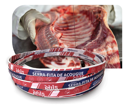 Lamina De Serra Fita 2,49m Lamina De Serra Fita Para Açougue