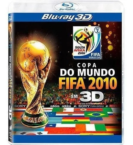 Blu-ray Copa Do Mundo Fifa 2010 Em 3d Lacrado