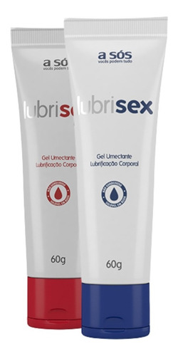 Gel Lubrificante A Base D'água Lubrisex + Lubrisex Hot