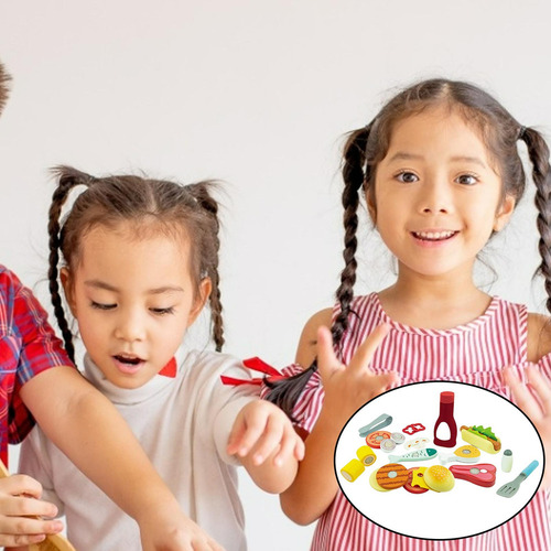 Yu Comida De Corte De Madera For Cocina De Juego,