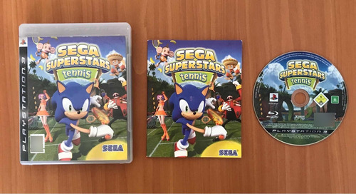 Juego De Play 3, Sonic Super Star Tennis. 