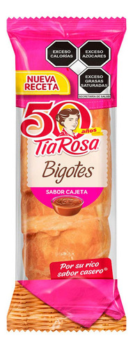 Pan Dulce Tia Rosa Bigotes Cajeta 80g