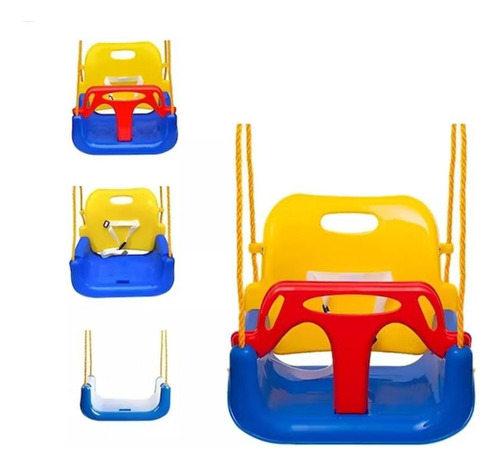 Asiento Columpio 4 En 1 Ajustable Portátil Niños Bebé