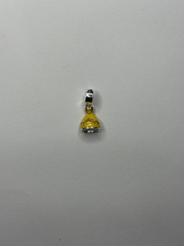 Dije Charms Princesas Disney- Plata Y Esmaltado- Nahir Joyas Princesa Bela