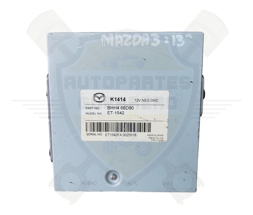 Modulo Adaptador Sistema De Audio Original Mazda 3 2013 (Usado)