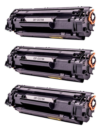 3x Toner Compatível Hp 78a P1606dn P1606 1606dn M1536 M1530