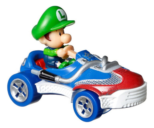 Hot Wheels Mario Kart Nintendo * Luigi Escala 1:64 Metal