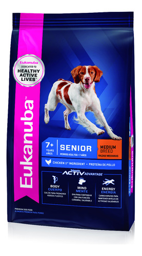 Eukanuba Senior Medium Breed X 3 Kg.