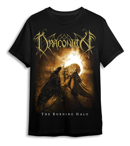 Polera Draconian - The Burning Halo - Holy Shirt
