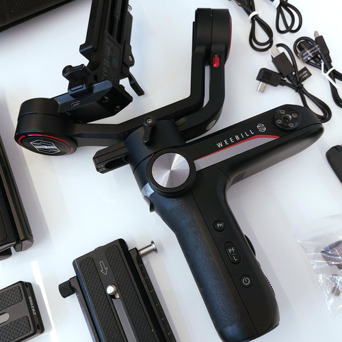 Estabilizador Gimbal Zhiyun Weebill S + Acessórios Preto (Usado)