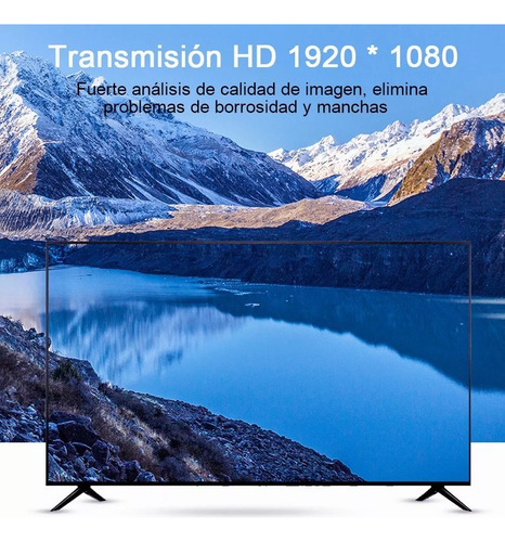 Adaptador De Convertidor De Audio Y Video Tv Hdmi A Rca 1080