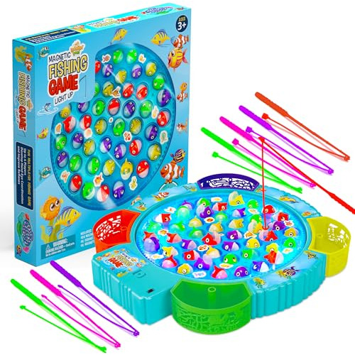 Juego De Pesca Encendida Juego Set - 45 Peces Fj7je