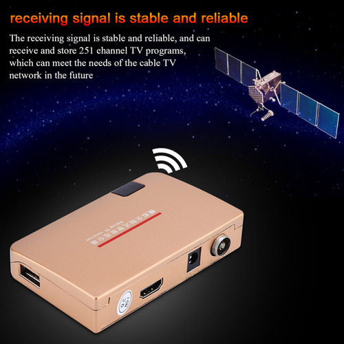 Receptor De Tv Analógico Com Conversor Rf Para Hdmi All Stan