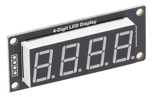 Módulo Digital Led, Pantalla De Segmentos De 4 Piezas, 4 Bit
