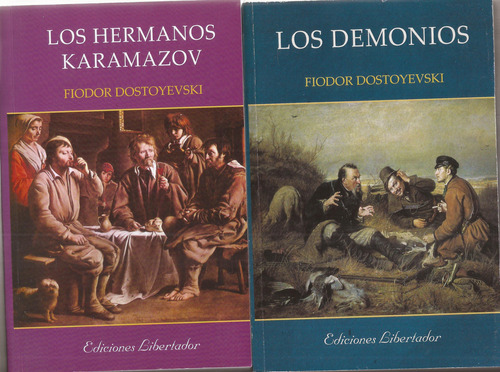 Los Demonios Y Los Hermano Karamazov 2 Libros De Dostoyevski