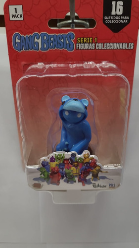 Gang Beast Figura Muñeco Coleccionable 7cm Gb2010 Srj