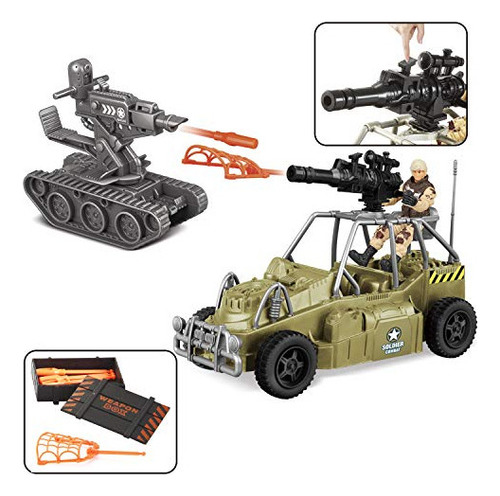 A Juego De Juguetes Joyin Military Base Que Incluye Base