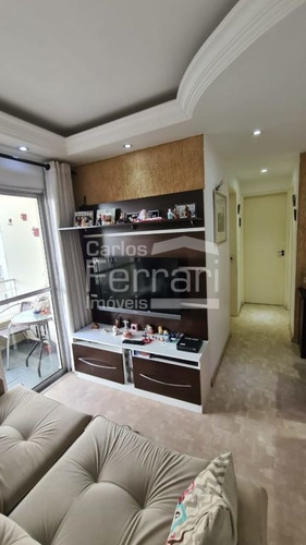 Imagem 5 de 15 de Apartamento Com 2 Dormitórios, 1 Vaga De Garagem- Sacada - Cf34828