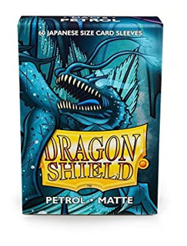 Mangas Arcanas De Latón: Dragon Shield Matte Japanese Petrol