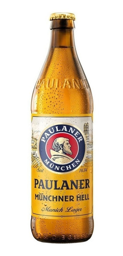 Cerveja Artesanal Alemã Paulaner Münchner Hell 330ml 